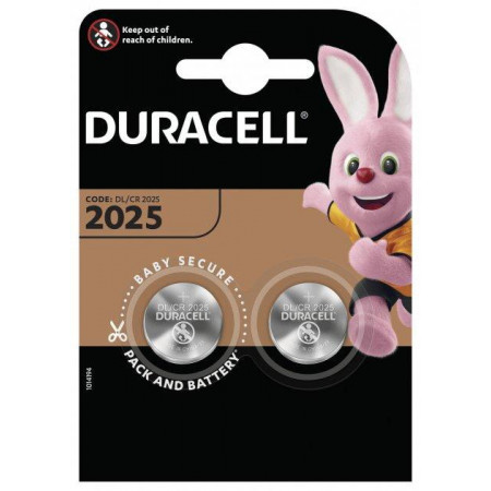 Батарейки-таблетки Duracell CR2025 / 3V блістер 2 шт.