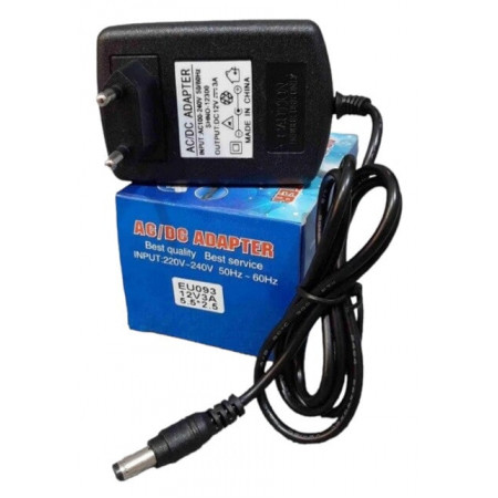 Блок живлення AC/DC 12V-3A 110-240VAC