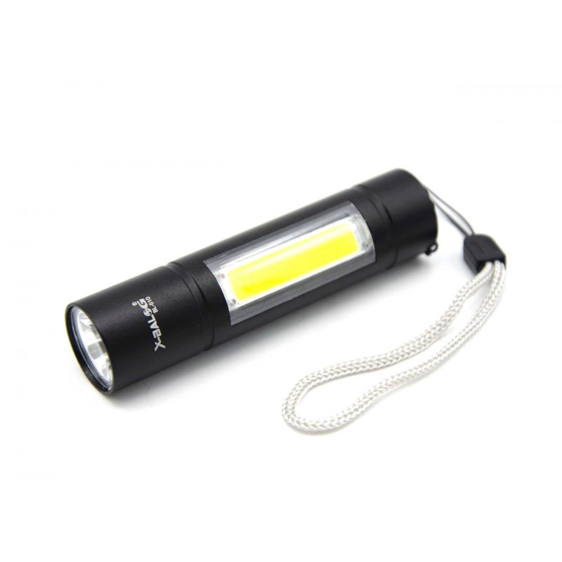 Ручной фонарь Police BL-510, ЗУ microUSB, XPE+COB