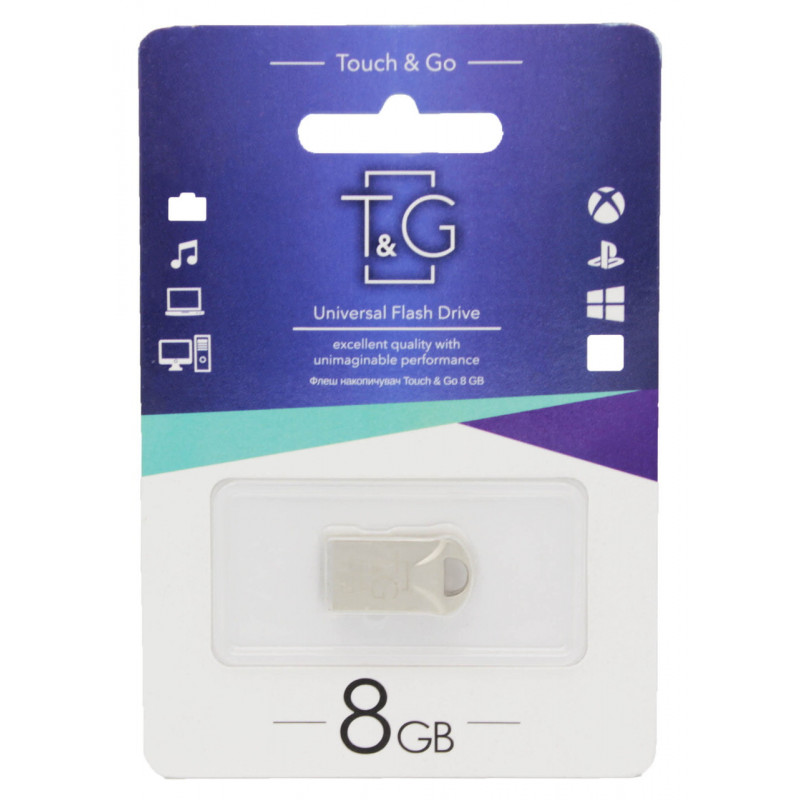 USB флеш накопичувач T&G 8GB/ TG106-8G (Гарантія 3 роки)