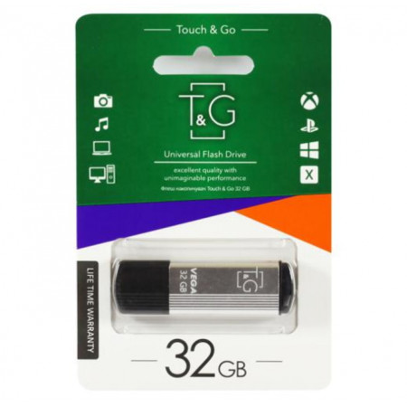 USB флеш накопичувач T&G метал серія 32GB/ TG121 (Гарантія 3 роки)