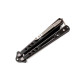 Ніж метелик A1007 Black