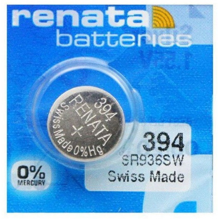 Батарейки-Таблетки Renata 394 / SR936 / 10 шт. на блістері