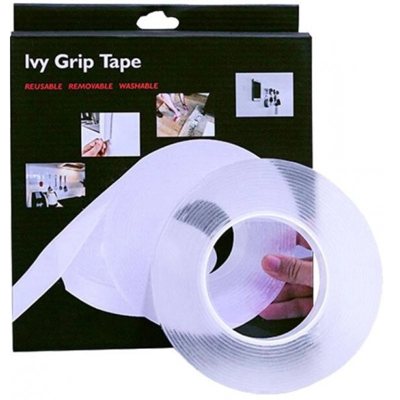Багаторазова крепіжна стрічка IVY GRIP TAPE 1 Метр, 6673. ART NO 13353