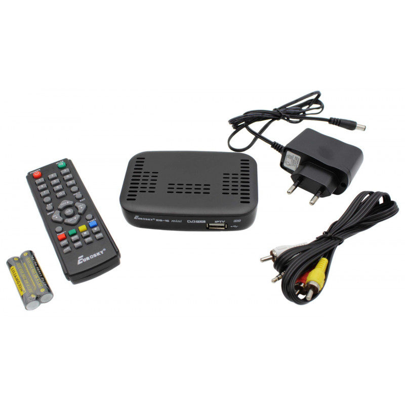 ТВ-приймач тюнер Eurosky ES-16 mini / DVB-T 2 (Гарантія 1 рік)