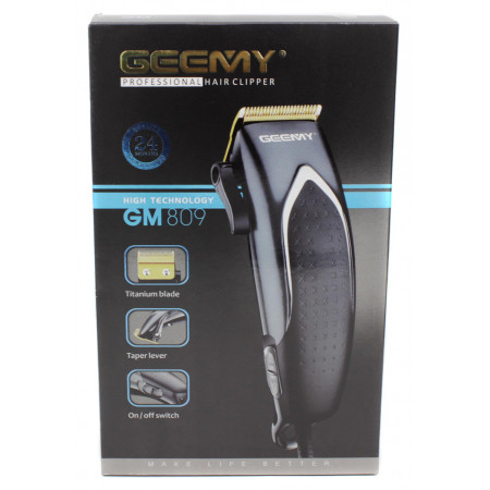 Професійна машинка для стрижки волосся Geemy GM-809 9W