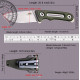 Ніж мисливський SOG DC53, 465 - Black