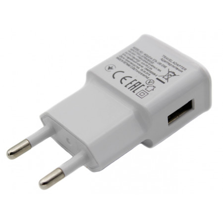 СЗУ Мережева Зарядна Устрій USB x 1 "Samsung" (Білий 1A)