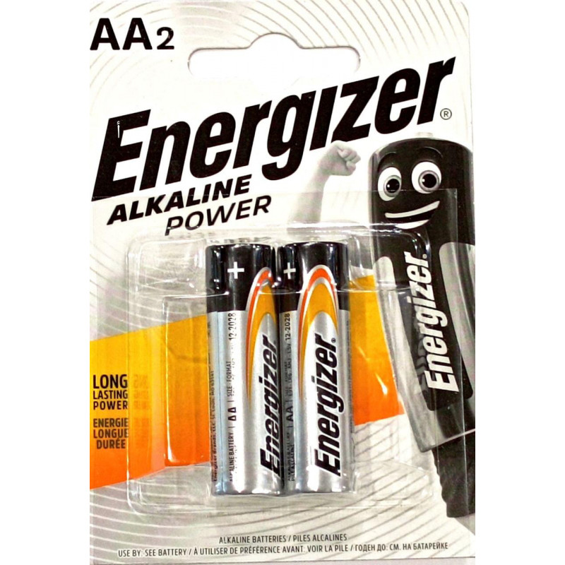 Батарейка Energizer LR6/AA Alkaline / блистр 4шт