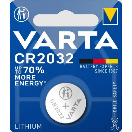 Батарейки-Таблетки Varta CR2032 блістер - 1шт