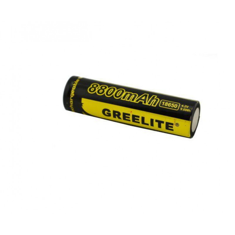 Акумулятор GREELITE 18650 Li-ion 8800mAh 4.2V 34г. (реальна ємність менше) / 4454