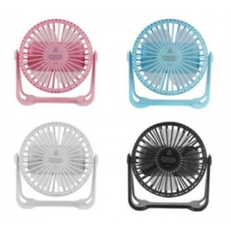 Настільний вентилятор USB Mini Fan XH-08 з акум. (WX6506) різні кольори