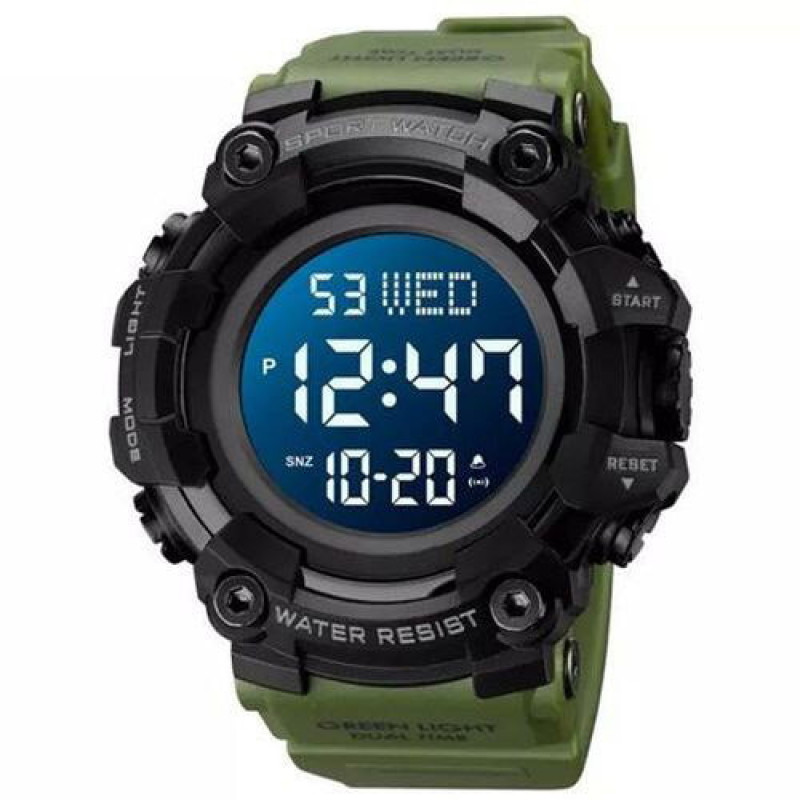 Годинники наручні SKMEI 1968AG, ARMY GREEN, 9299