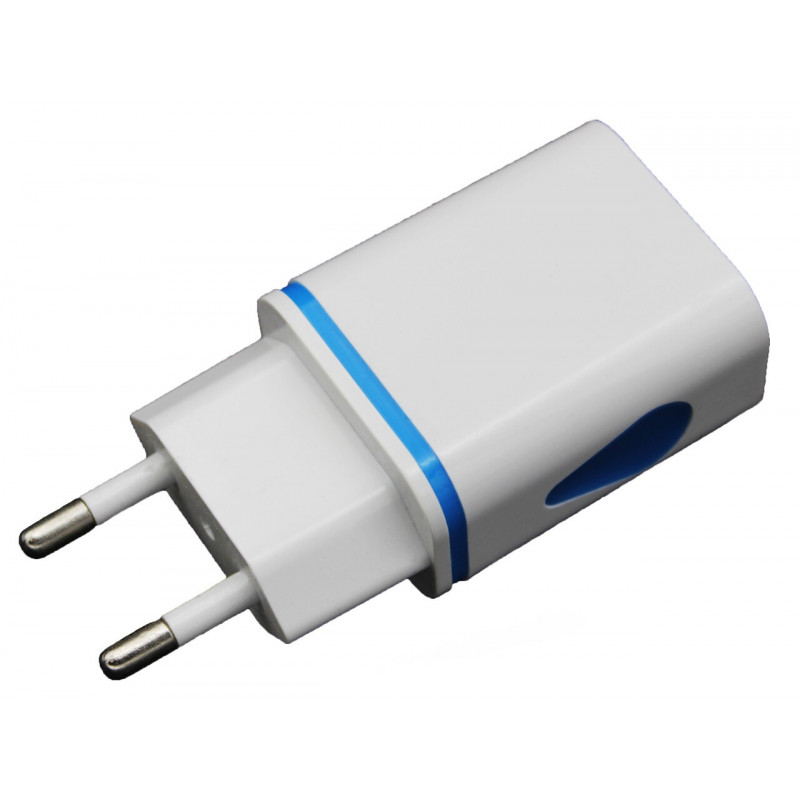 Мережева зарядна пристрій USB x 2 MI EKA-103 5V-2.1A (Lenovo/ Xiaomi)