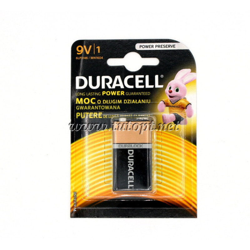 Батарейка Duracell Крона 6F22 / 9V 6LP3146