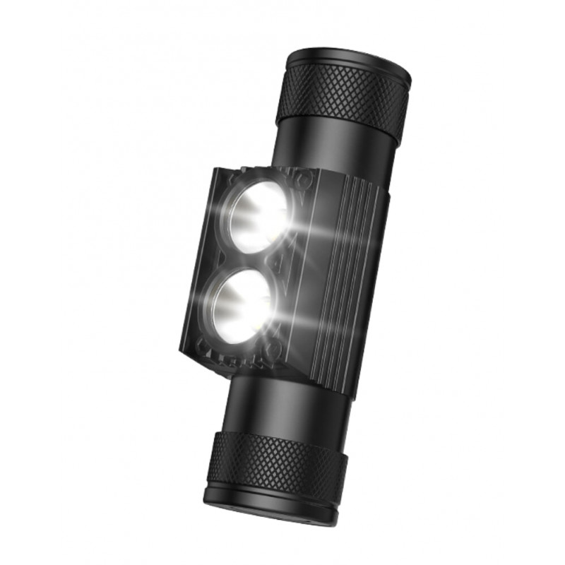 Налобний ліхтар PL165, 120, 2x T6 LED, 5 режимів освітлення