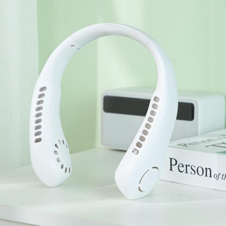 Вентилятор на шию Hands-free USB міні-вентилятор X9 з акумулятором (WX6504) різні кольори