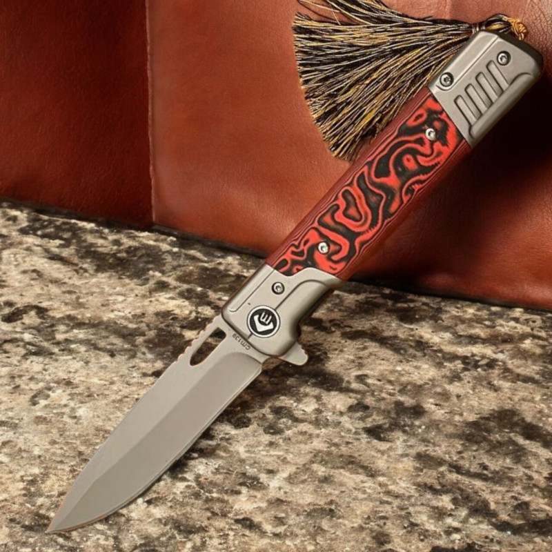 Ніж складаний ChongMing CM139, 2146 Червоний