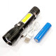 Ручний ліхтар Police RB224, Li-ion 18650, T6+COB, Zoom/ ЗУ USB
