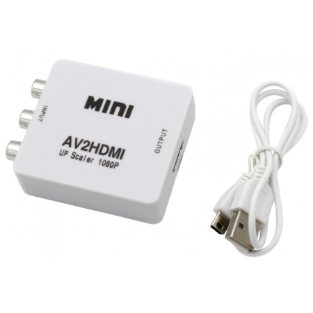 Конвертер - Адаптер перехідник AV - HDMI / AV2HDMI / 5208