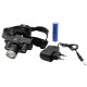 Налобний ліхтар RB129, TD-812-T6, 1х18650 Акк., T6+2хXPE+COB, Zoom, MicroUSB ЗУ