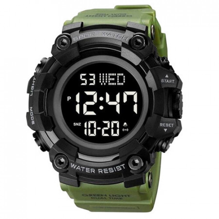 Годинники наручні SKMEI 1968AG, ARMY GREEN, 9299