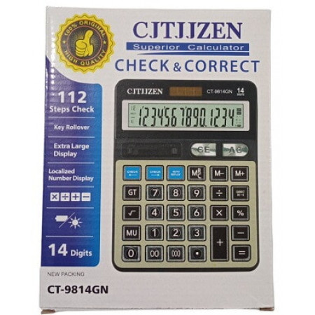 Калькулятор CJTJJZEN CT-9814GN