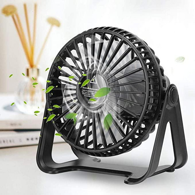 Настільний вентилятор USB Mini Fan XH-08 з акум. (WX6506) різні кольори