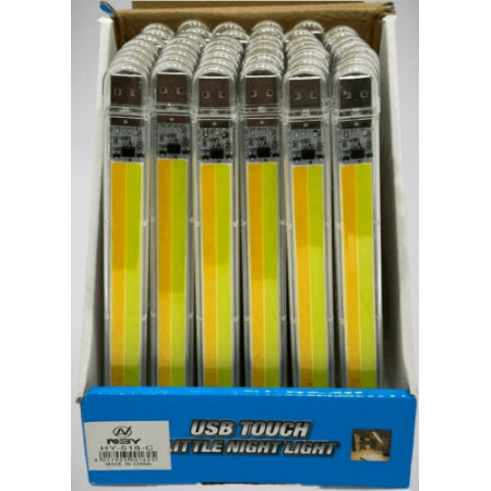 USB LED підсвітка-лампа для ноутбука, повербанка COB, сенсорне вмикання. 9208