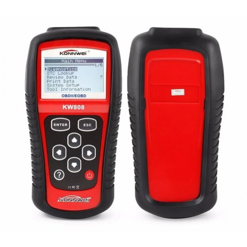 Автомобільний діагностичний сканер професійний АВТОСКАНЕР Konnwei KW808 OBD II/EOBD / 5593