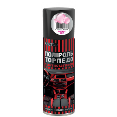 Поліроль для "торпедо" Bubble Gum Rector аерозоль 200 мл.