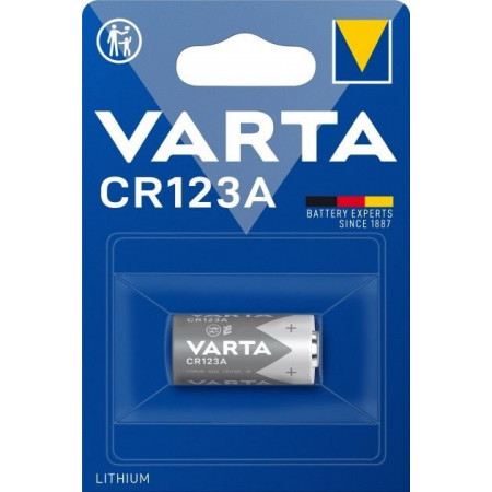 Батарейка Varta CR123 / 3V / 1 шт. на блістері