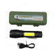 Ручний ліхтар Police BL-T629S, ЗУ microUSB, Zoom