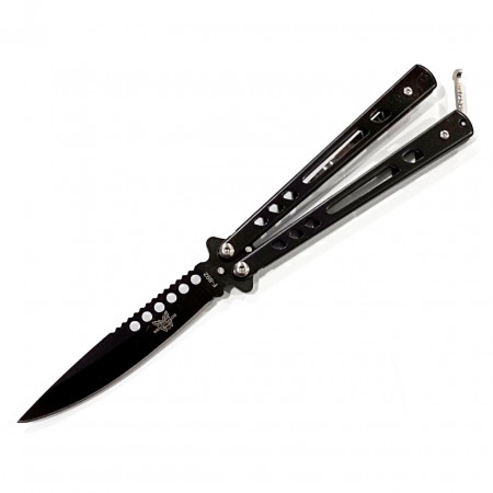 Ніж метелик A1007 Black