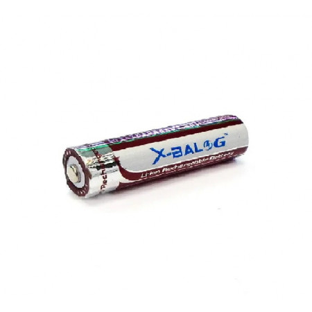 Акумулятор X-Balog 14500 Li-ion 5800mAh 4.2V реальна ємність менша