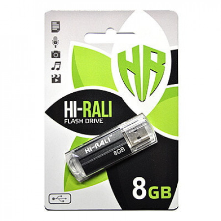 USB флеш накопичувач Hi-Rali 8GB/ HI-8GBVC (Гарантія 3 роки)