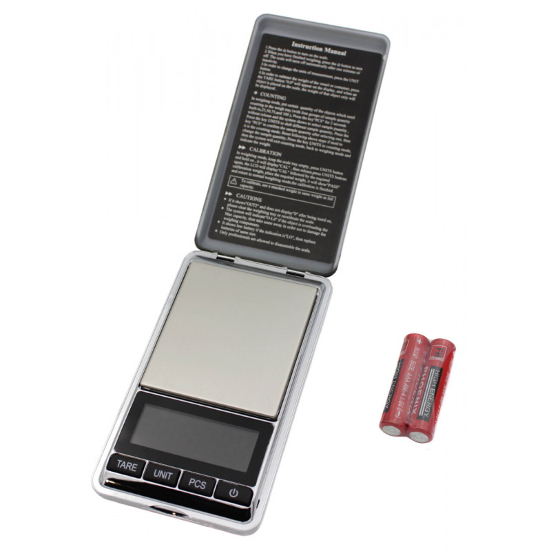 Ваги ювелірні 200г 6*12*1.5 DIGITAL SCALE (синя коробка)