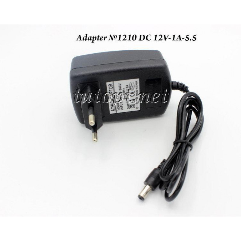 Блок живлення AC/DC 12V-1A 110-240VAC/ 7429