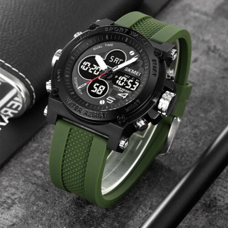 Годинники наручні SKMEI 2065AG, ARMY GREEN, 10294