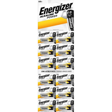 Батарейка Energizer LR3/AAA / блістер 12 шт / Алкалінова