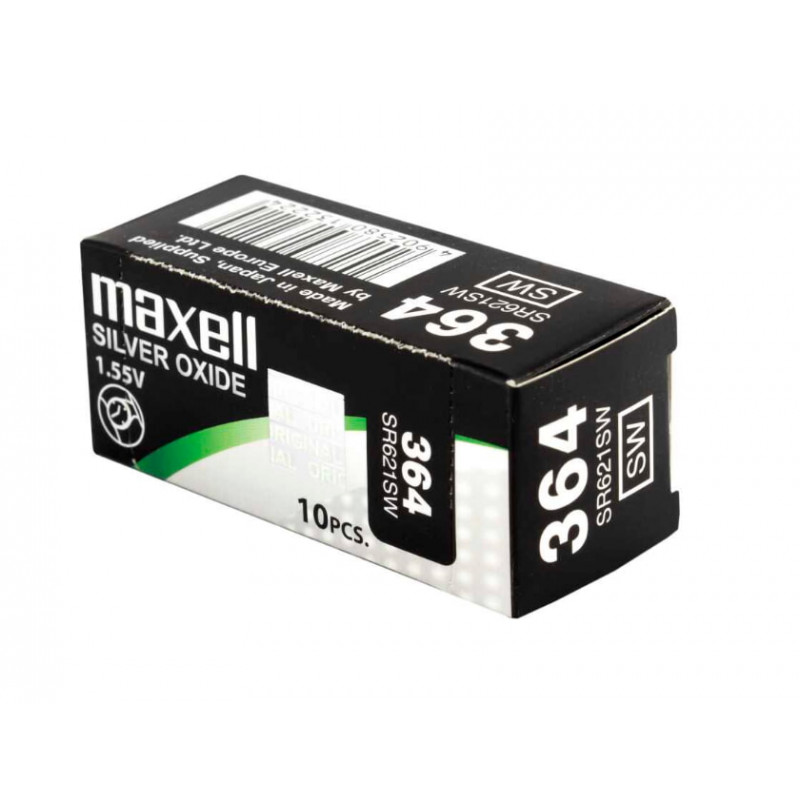 Батарейки-таблетки Maxell 364 / AG1 /