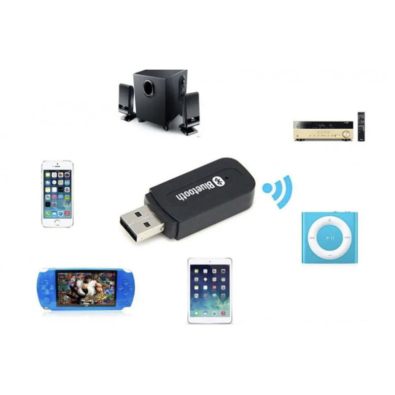 Аудіо ресивер приймач Bluetooth Music Reciver BT-163 / YET-M1/ 3796