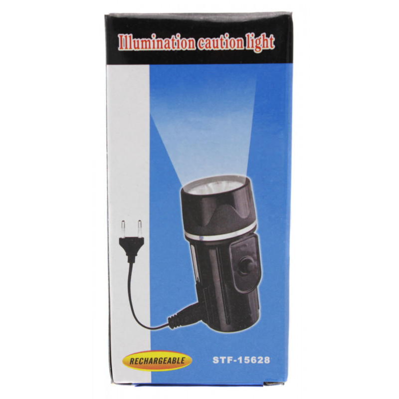 Ручний ліхтар 15628, 3LED+3LED, Магнітне кріплення