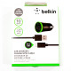 Автомобільний зарядний пристрій USB x 1 belkin, 10 WATT, 1.2 м кабель MicroUSB