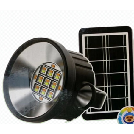 Ліхтар для кемпінгу Cclamp CL-056, 80W акумулятор сонячна панель
