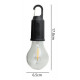 Ліхтар для кемпінгу LED-3 2W, акумулятор, ЗУ Type-C,