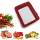Вакуумний лоток для зберігання продуктів Vaccum Plates 7370 червоний