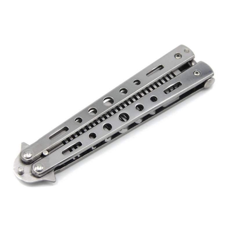 Ніж метелик Гребінець Benchmade A753 Срібло