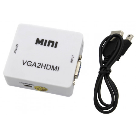Конвертер - Адаптер перехідник VGA - HDMI 5027