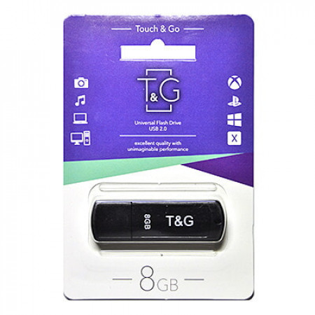 USB флеш накопичувач T&G 8GB/ TG011-8GBBL (Гарантія 3 роки)